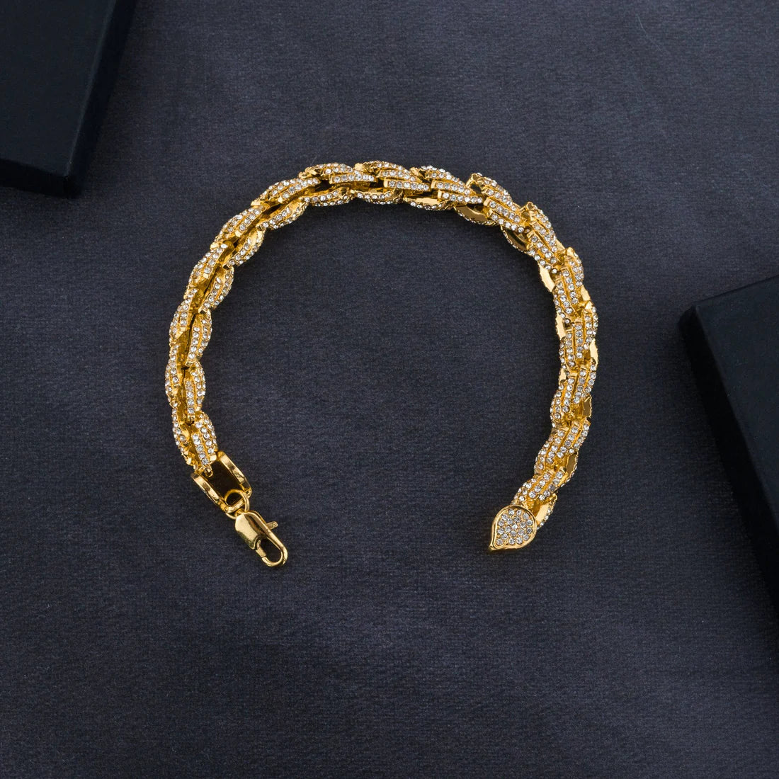 9mm Iced Rope Bracelet & Chain Bundle (no reviews yet)