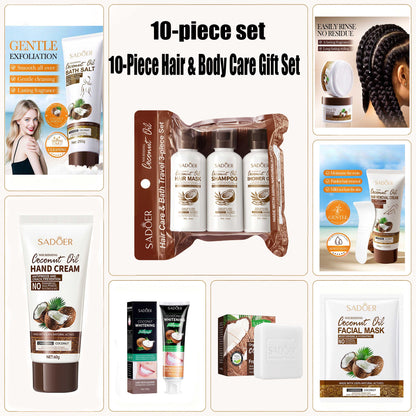 Coconut Hair & Body 3-Piece Set