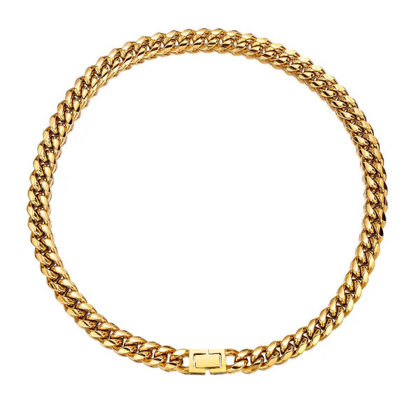 12mm Ice Rime Cuban chain