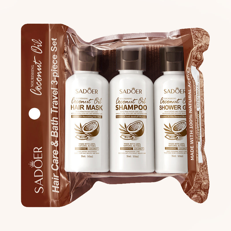 Coconut Hair & Body 3-Piece Set